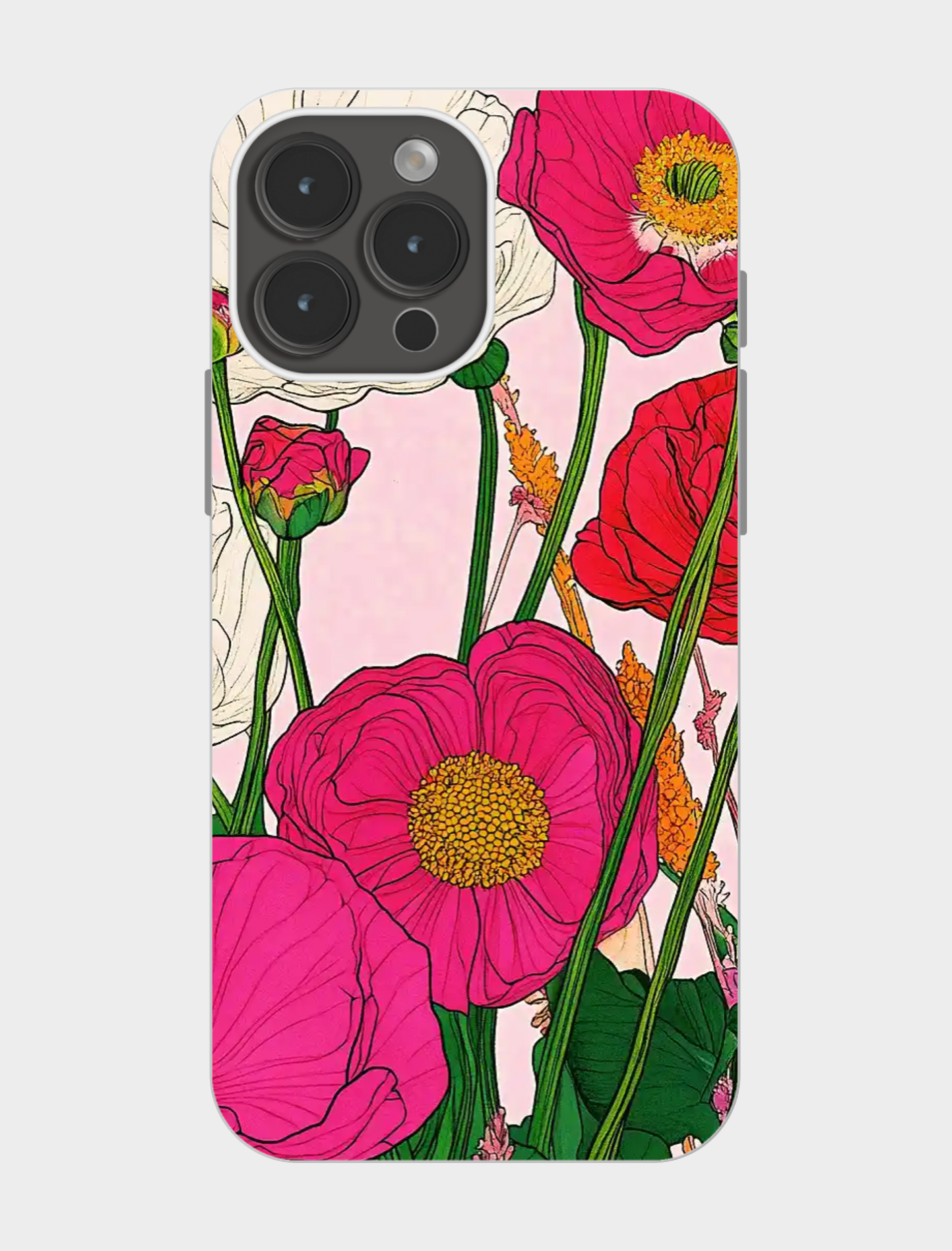 🌸粉嫩花手机壳|少女心炸裂💥