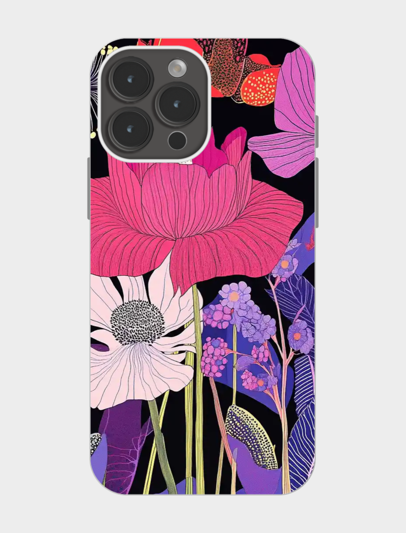 ✨绝美花卉手机壳|撞色设计太吸睛了!💥