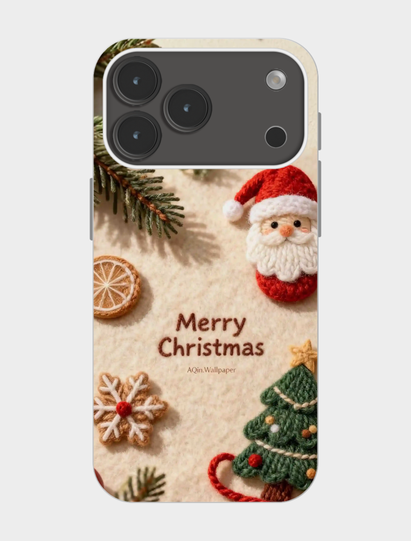 🎄圣诞氛围感手机壳｜萌翻了の针织风🎅✨