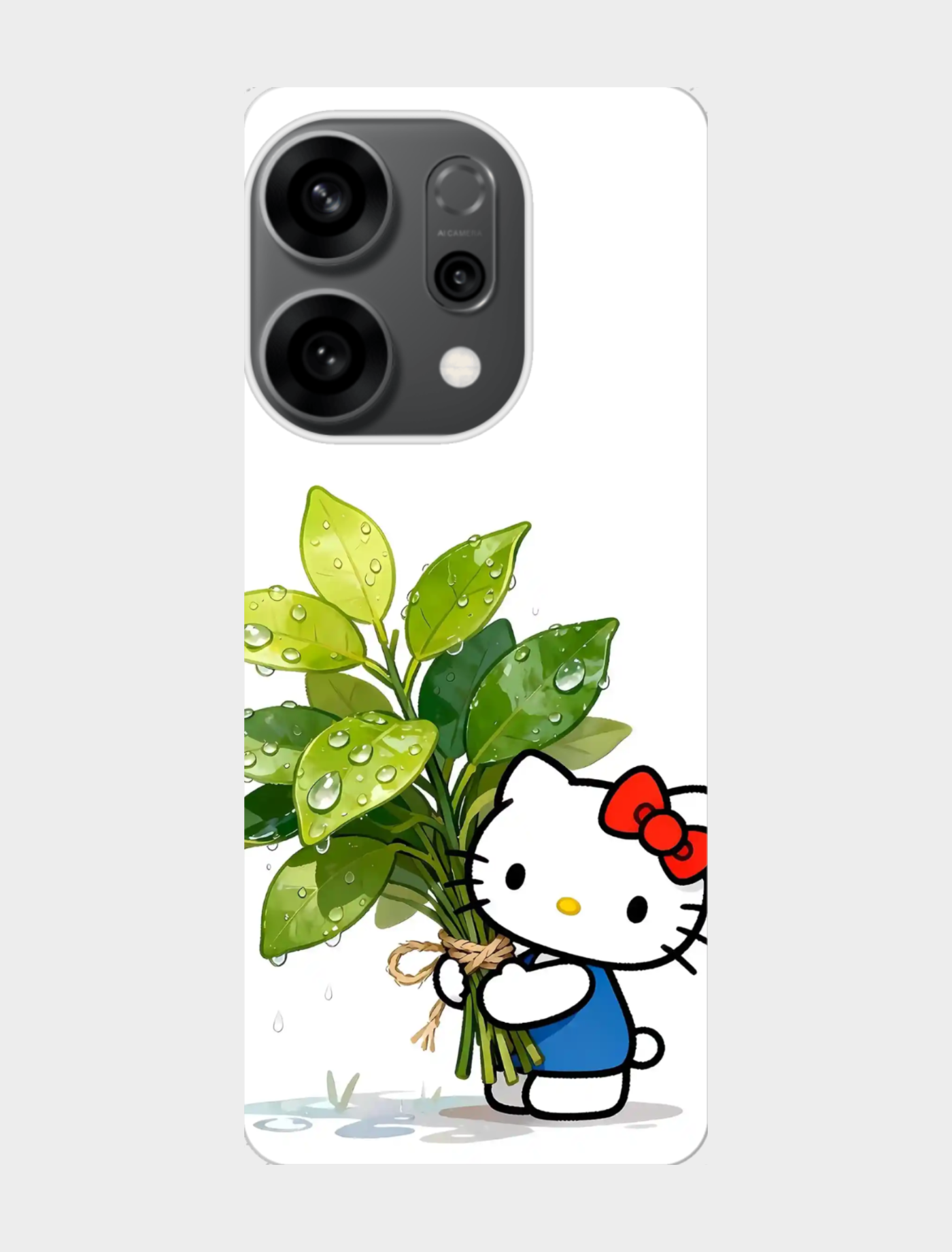 Hello Kitty捧绿植手机壳✨萌翻了!