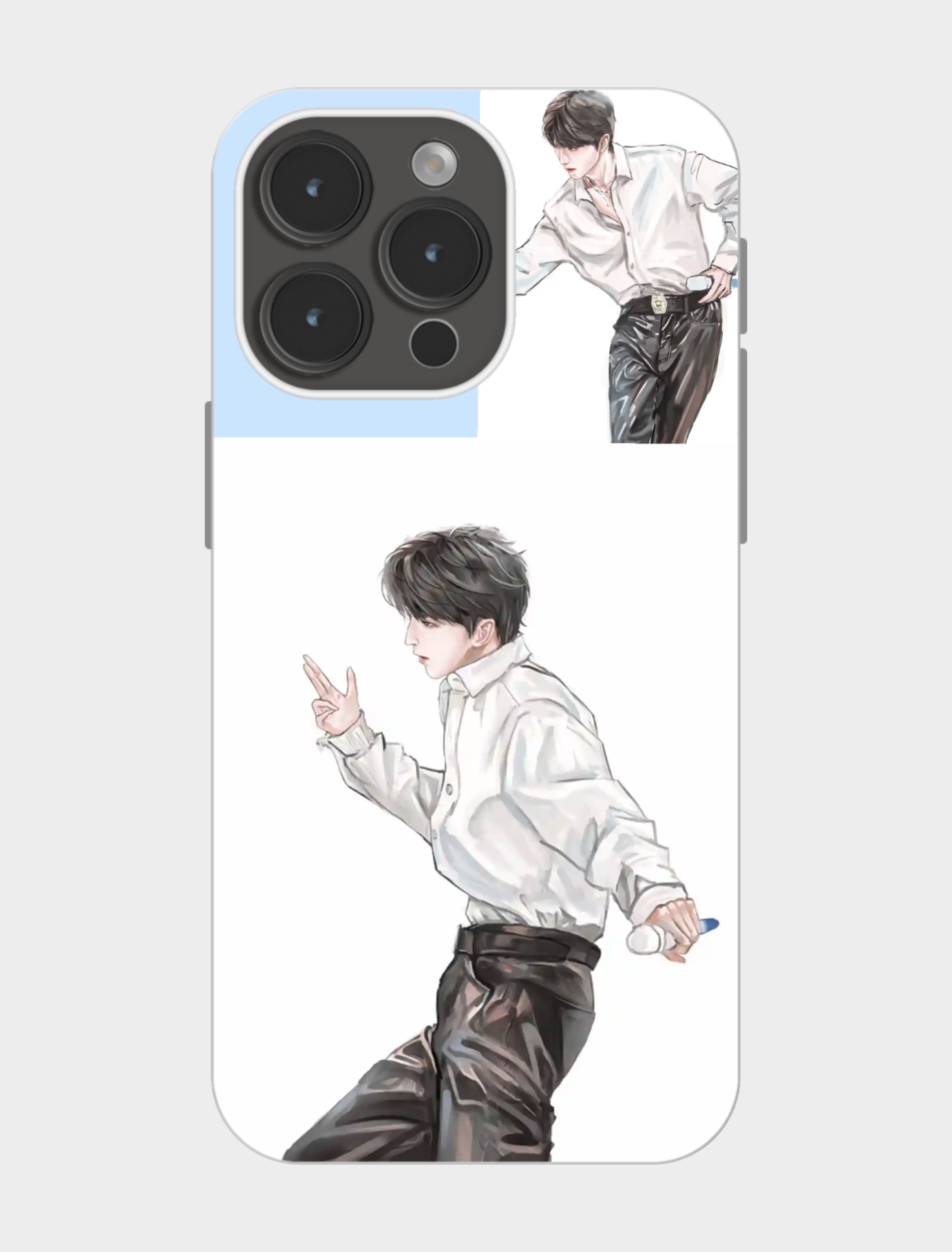 ✨白衬衫少年感炸裂!这手机壳绝了🔥