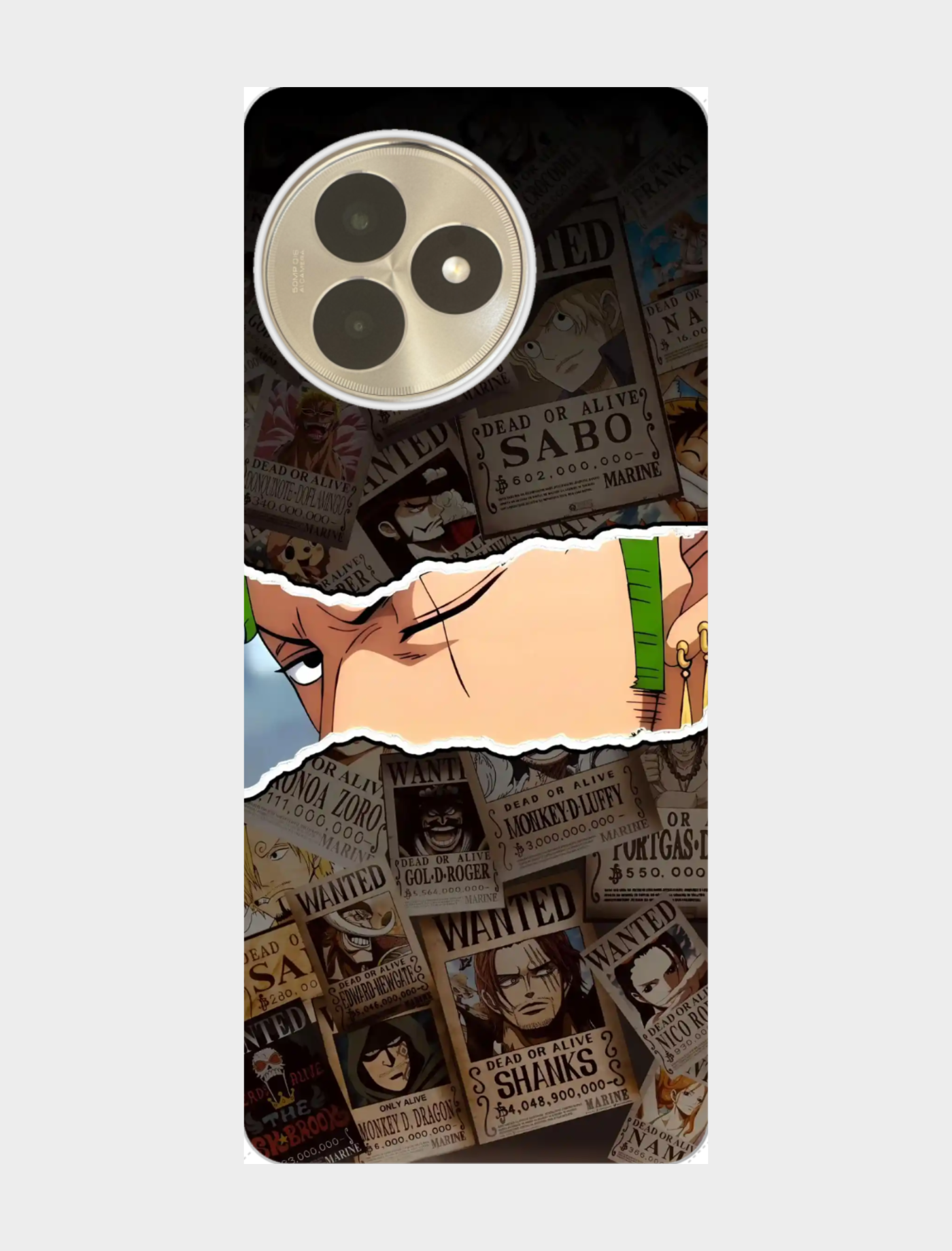 🔥海贼王通缉令手机壳!撕裂设计超有梗💥