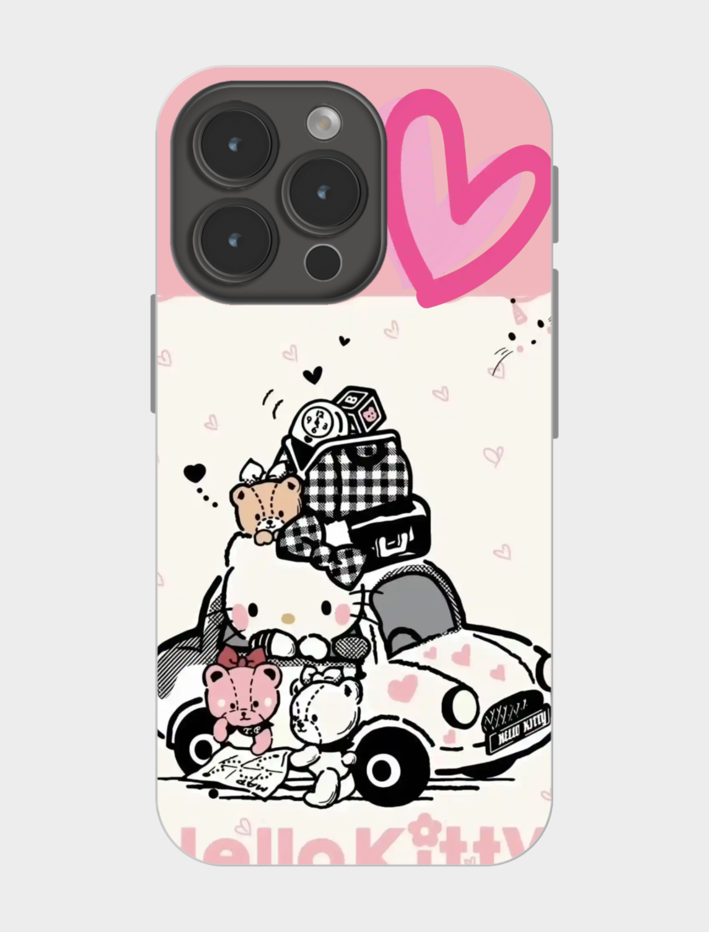 HelloKitty车载萌趣手机壳💕可爱到犯规！