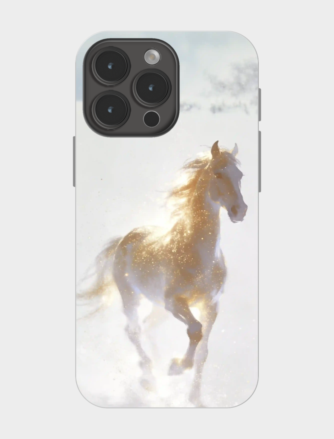 ✨白马踏雪,光芒四射!这手机壳绝了💫