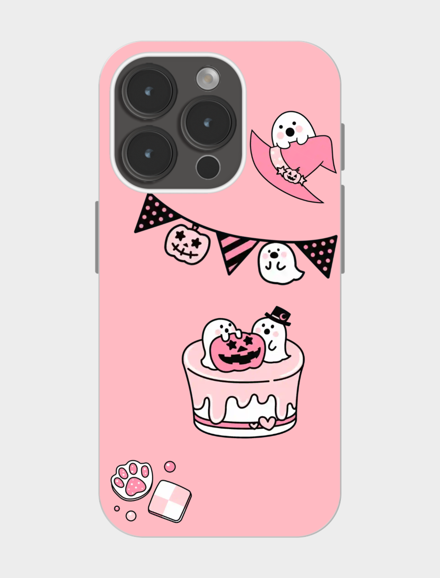 萌鬼派对🎃粉色手机壳也太可爱了吧！💖