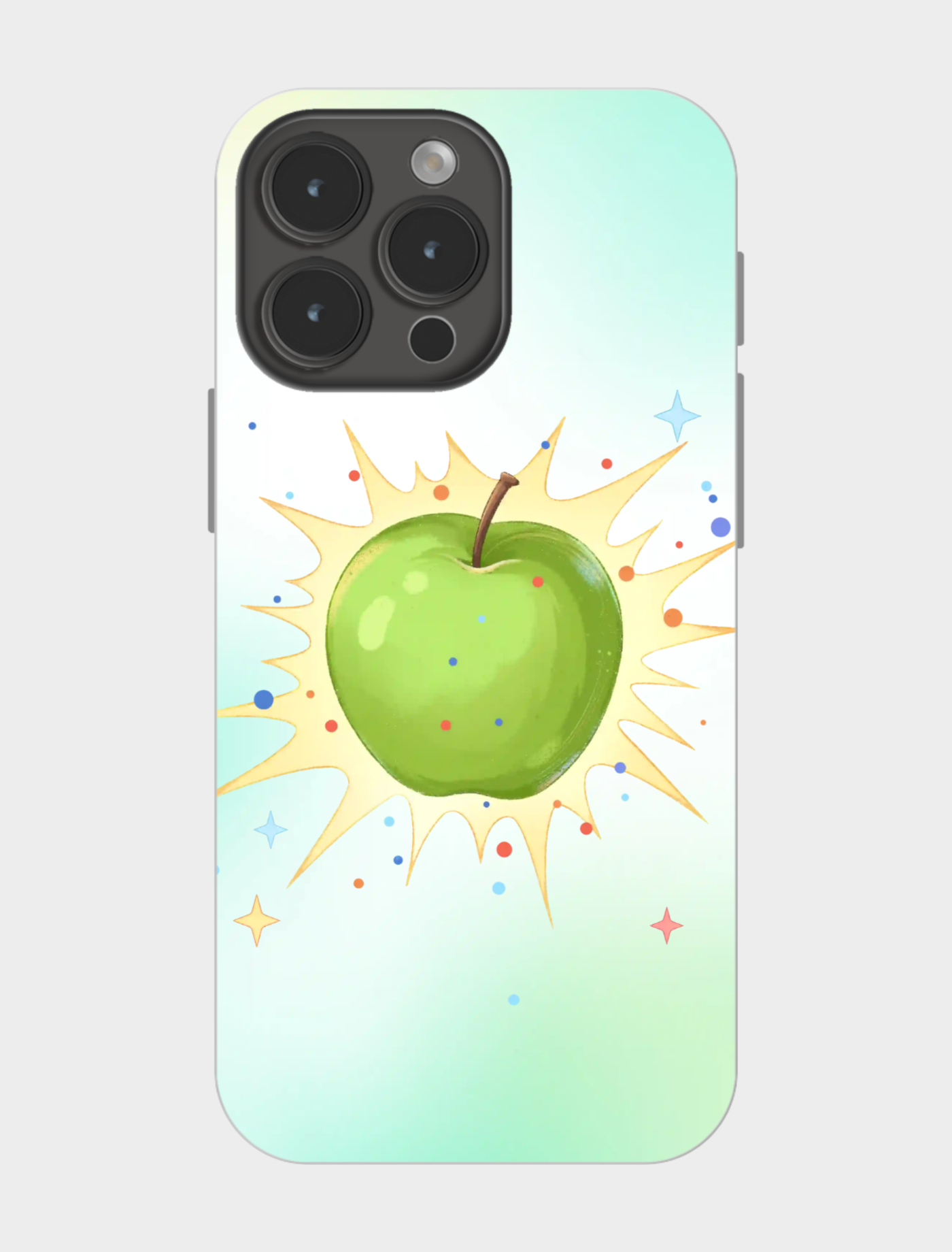 ✨青苹果炸裂登场！这款手机壳也太吸睛了吧💥📱🍏